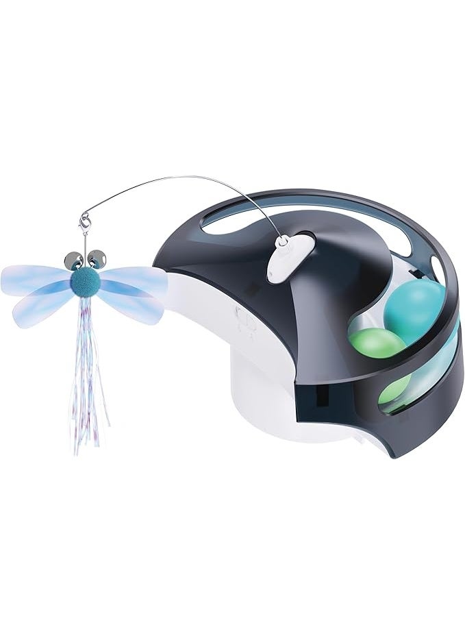 اينابوت Enabot EBO ROLA Interactive Module for ROLA PetPal Cat Camera: Rolling Balls, Neck Stick, Remote App Control, Used with Rola Petpal Smart Robot - Image 1